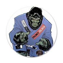 주짓수 도복 mma 트레이닝복 Jiu Jitsu-브라질 사랑스러운 아이콘 핀 배지 장식 브로치 의류 배낭 금속