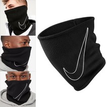 나이키 플리스 넥워머 스우시 버프 겨울 방한 워머 목토시 블랙