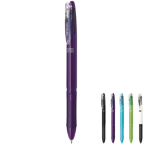 제브라 클립온 슬림 소프트 3색 0.7mm CLIP-ON SLIM SOFT 3C 바디 B3AZ14, CLO SLIM SOFT 3C 다크퍼플(DPU)