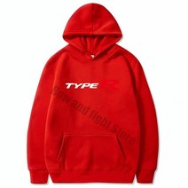 패션 브랜드 남자 남성 후드 시빅 타입 R 다양한 크기 및 색상 자동차 매니아 FN2 JDM 여성 운동복 탑