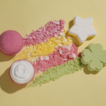 일상팔레트 입욕제 거품입욕제 천연 거품목욕 배쓰밤 버블바 온천 반신욕 아로마 족욕, 배쓰밤(탄산입욕제), 03.오일배쓰밤_럭키클로버