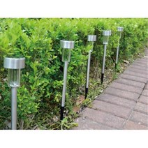 잔디밭 야외 정원용 태양광충전 전등 조명 정원등 캠핑장 화단 램프