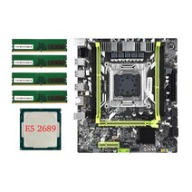 컴퓨터 마더보드 PC 메인보드 M.2 풀 스피드 인터페이스 비디오 편집용 전문가용 128GB 산업용 건축 3D 모델링 게임, 22cmx19cm, 검은색, PCB