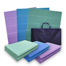 더나은 캠핑매트 200 x 140 야외매트 등산매트 운동회 텐트용 돗자리 /매트가방 증정, 그린