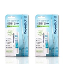 바이엘 비판톨 데이케어 립스틱 4.5g x 2개, 단품