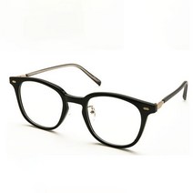 코지 남녀공용 튼튼한 심플 뿔테안경 베이직 안경테