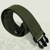 폭넓은 밀리터리 작업벨트 원터치벨트 요대 탄띠 군용, 단품