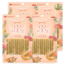 라이브잇 내츄럴랩 소프트 하루껌 반려견 간식, 황태 맛, 60개