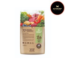 ANF 유기농 6Free 양고기 전연령 애견 사료, 3개, 2kg, 양