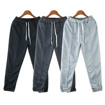 언발란스밑단 가성비 여자 조거추리닝 PC방 쫀쫀발목 트레이닝팬츠