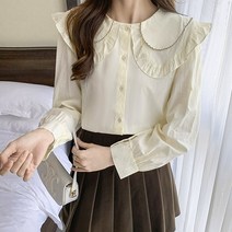[리즈무드] 젤디 빅 케이프 블라우스