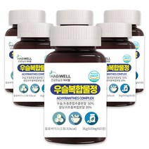 하비웰 우슬복합물정 600mg X 60정, 6통