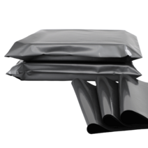 LDPE 다양한 색상 의류 택배 포장봉투 100장, 100, 실버