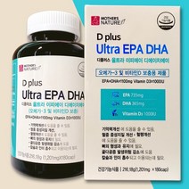 마더스 Dplus Ultra EPA DHA, 1팩, 1201mg
