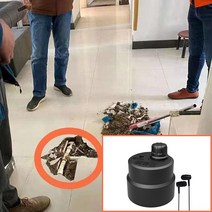 수도누수탐지기 충전식 지하 수도관 누수 감지기 알람 화재 파이프라인, 한개옵션0