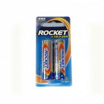 로케트(알카라인)건전지/1.5v AA타입(1카트 2개입)
