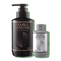 려 더블이펙터 블랙 샴푸 321ml + 트리트먼트 110ml 세트, 1개