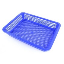 사각 소쿠리 블루 4호 대원산업 낮은 특 채반