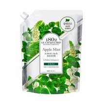 르샤트라1802 실내건조 고농축 섬유유연제 애플민트 리필, 1.6L, 1개