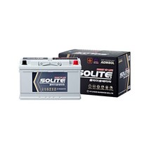 현대 그랜저IG 쏠라이트 자동차 배터리 AGM80L, 없음