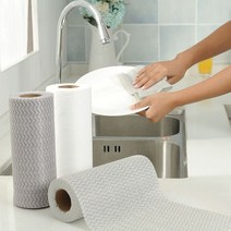 주방 뜯어쓰는수세미 하루 3개, 부직포 일회용수세미 랜덤