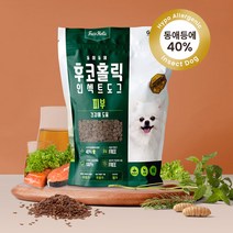 후코홀릭 강아지 인섹트 도그 프리미엄 피부 1kg/2.4kg 동애등에 반습식 황금변 사료, 1kg