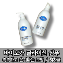 [최신 본사정품] 바이오가 글라이신 샴푸 트리트먼트 민감성 저자극 더마테스트완료 손상모발 두피세정 1000ml, 글라이신 트리트먼트