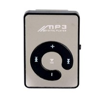 동영상플레이어 초소형라디오 미러 클립 USB MP3 음악 플레이어 학생 스포츠 실행 워크맨 울트라 얇은 TF 카드 확성기 기능, [01] A