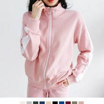 원라인 배색 트랙탑 져지