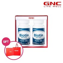 [GNC] 비오틴 플러스 세트 100정x2개, 상세설명 참조, [GNC] 비오틴 플러스 세트 (100정x2개)