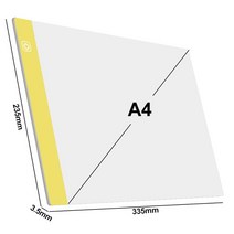 웹툰그리기패드Elice-A4 LED 라이트 패드 다이아몬드 페인팅 USB 전원 라이트 보드 디지털 그래픽 태블