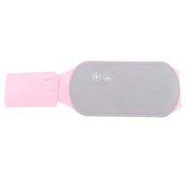 복부 온열기 찜질기 히팅벨트 USB충전식 온수 발 휴대용 무선 온열 경련 벨트 생리 전기 패드 통증 완화, As Shown