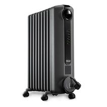 Delonghi 가정용 전기 오일 라디에이터 히터 TRRS0920E.G 블랙 업그레이드, 단품