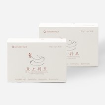 이너팩트 효소위로 곡물 발효 소화 효소 2세트 (3g x 60포), 3g, 60포