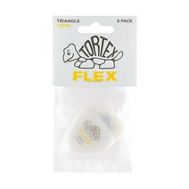 Dunlop - TORTEX® FLEX™ Triangle Guitar Pick - 0.73mm / 6개 PACK (456P) , *