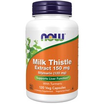 나우푸드 실리마린 밀크시슬 추출물 150mg 베지캡슐 120정 영양제 건강보조식품