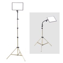 스피곳 플렉시블 암 조명 카메라 마이크 룩스패드 자유변형 스탠드 장착, 260mm플렉시블 암 + 38cm스탠드