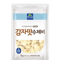 감자맛수제비 면사랑 1KG/PAC 식자재 장보기, 단품, 단품