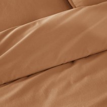 [라흐두뜨] 유칼립투스 단색 워싱면 이불커버 - 친환경 인증 (260x240 cm) G00, 색상:eucalyptus / 사이즈:260x240 cm