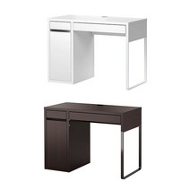 이케아 MICKE 미케 책상 105x50 cm, 블랙브라운