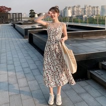 여성 민소매 동남아 원피스 해외 여행 여름옷 괌 몰디브 다낭 태국 리조트 원피스 2XL