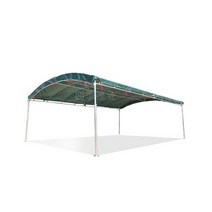주차장천막 주차천막 카페 글램핑 테라스 바베큐텐트 784684, 폭 5.8×12m 용융아연도금관 +