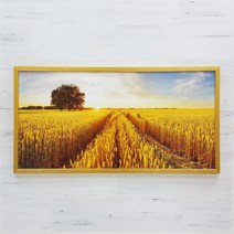 BnH 풍수 황금 보리 그림 거실 인테리어 액자 8783