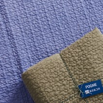 포근포그미 피그먼트 양면퀼팅 구름누비 이불패드, 샌드베이지