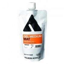 홀베인코리아 젤 미디엄 스탠드팩 아크릴 보조제, 300ml, 1색