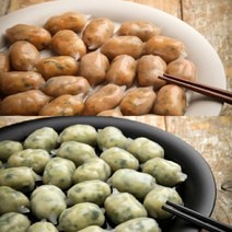 산동 1+1 옹심이 고기만두1kg+옹심이 김치만두1kg 만두, 1개