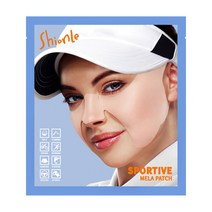션리 UV 컷 썬패치 하이드로겔 B타입 4회분 와이드형 골프패치 쿨링 기미방지 자외선 차단, 션리 스포티브 멜라 썬패치 (D타