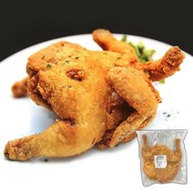통(한마리)옛날통닭600g(염지+파우더)(냉동후라이드치킨)