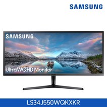 삼성전자 S34J550 34인치 와이드 컴퓨터 모니터 S34J550W, S34J550W울트라와이드 모니터