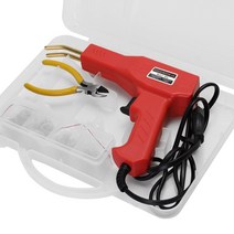플라스틱 pvc 용접 핀 110V-220V 100W 휴대용 플라스틱 용접기 스테이플러 기계 용접 도구 수리, 02 50W_02 EU plug